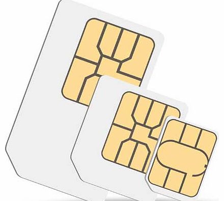 Three 3GB Pay As You Go data SIM - Micro