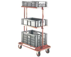 3 tier picking trolley