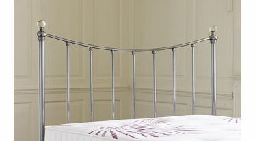 Hana Headboard - Nickel & Crystal