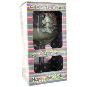 30th Birthday Wine Glass