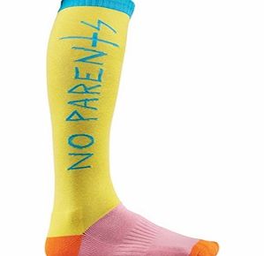 32 Thirty Two Spring Break Snowboard Socks - Neon