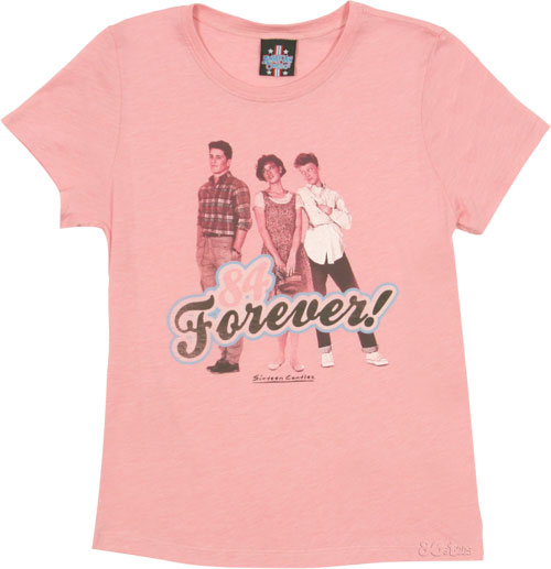 326 84 Forever Sixteen Candles Ladies T-Shirt from American Classics