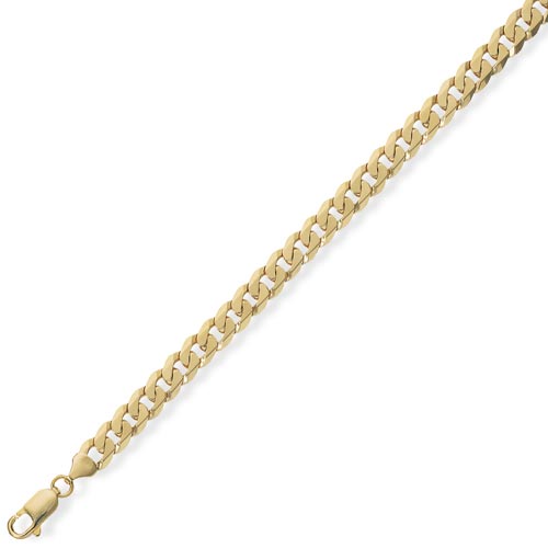22 inch Value Curb Chain In 9 Carat Yellow Gold