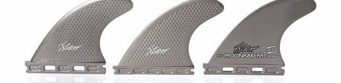 3D Fins Moonrakerr Full Bases Platinum Thruster