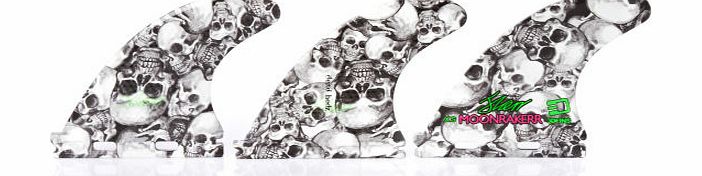 3D Fins Moonrakerr Full Bases Skull Duggery