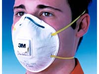 3M cup shape FFP1 dust and mist respirator