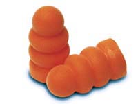 3M disposable ear plugs with SNR of 34dB, BOX of