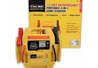 3M PORTABLE POWER STATION / ENGINE JUMP START c/w AIR COMPRESSOR