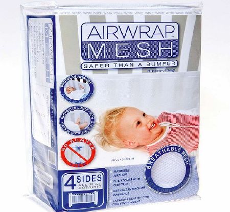 4 Moms Air Wrap Mesh Cot Bumpers 4 Sides