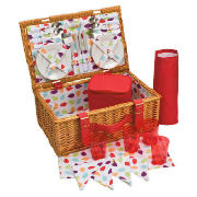 4 Person Picnic Basket, Carnival Pip