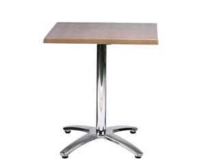 4 star base square tables