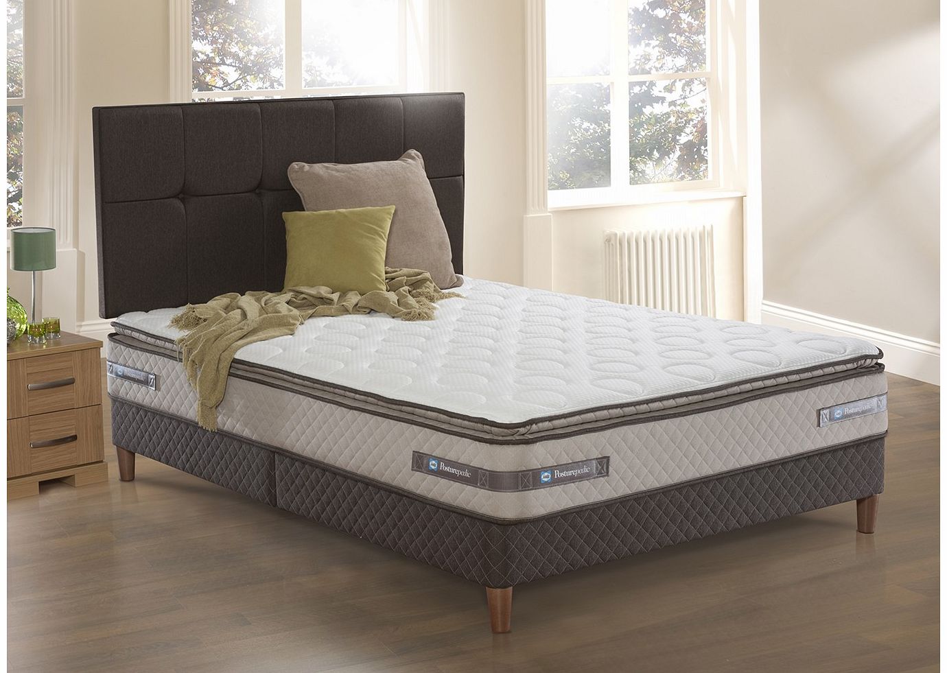 4`0 Small Double Sealy Columbus Posturetech Spring Divan Bed with review, compare prices, buy