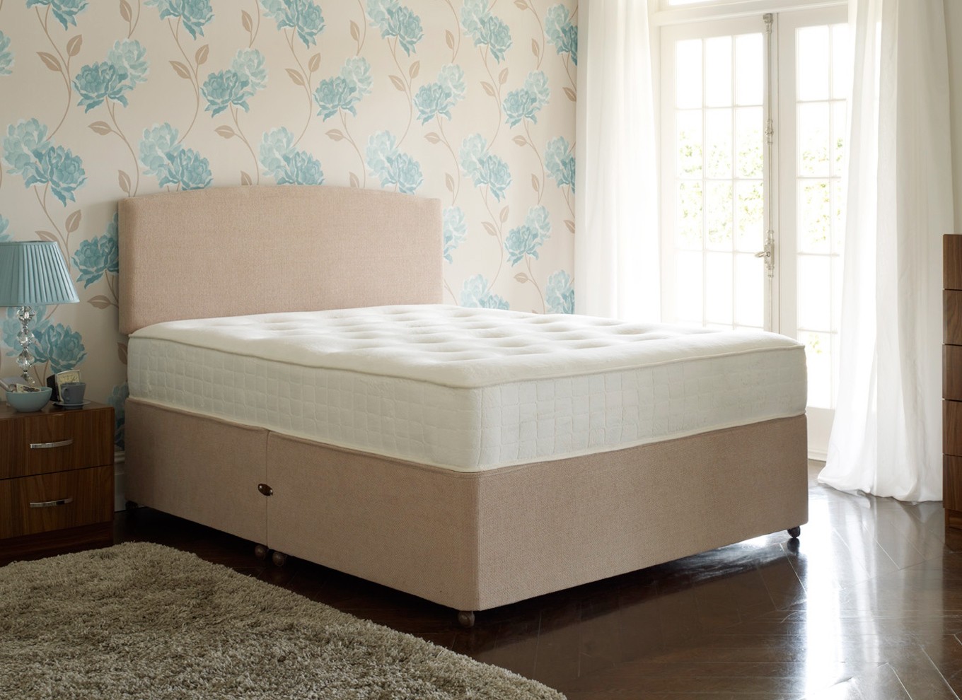 4`6 Double Enchantment Pocket Spring Divan Bed - Firm