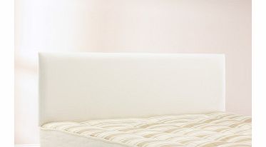 4`6 Double Newark Headboard - White