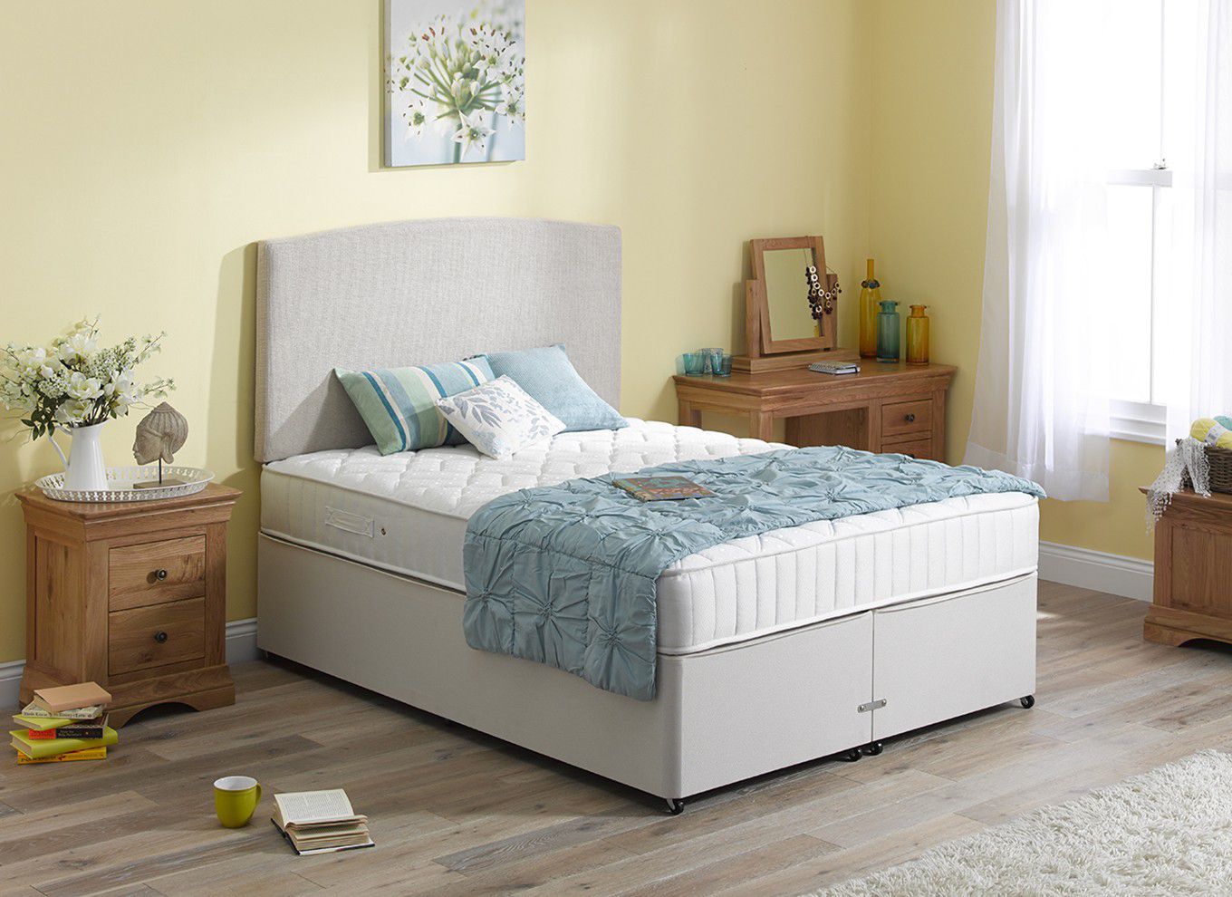 Orion Pocket Spring Divan Bed - Medium Firm