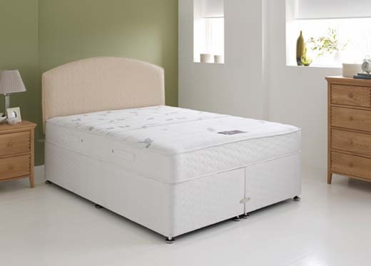 4`6 Double Starling Pocket Spring Divan Bed - Medium