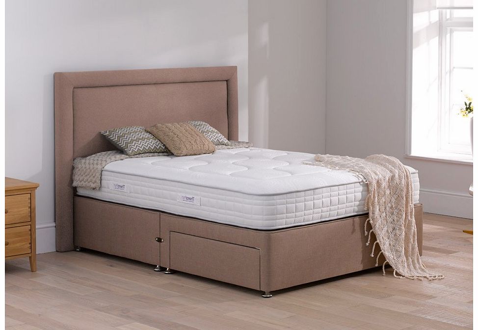 Therapur Desire 26 Divan Bed With Legs - Medium