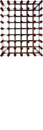 48 hole wine rack