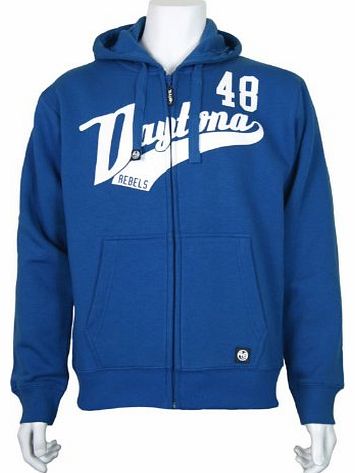 Mens 48hrs Gibson hoody blue xlarge