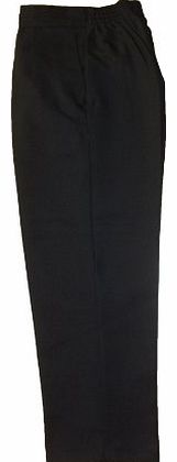 4Direct Uniforms/PALVINI BOYS School/Formal CLASSIC QUALITY PLUS SIZE ``Palvini`` Trousers-6-13Yrs (9-10YRS, Black)