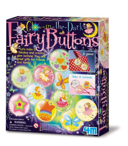 4M Great Gizmos Glow In The Dark Fairy Buttons