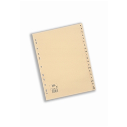 5 Star A-Z Buff Manilla Index A4