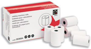 5 Star Adding Machine Roll Single Ply 57x57mm
