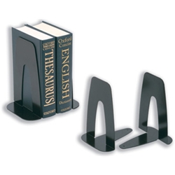 5 Star Book Ends Metal Heavy-duty 178mm Black