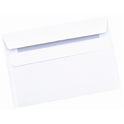 C6 White Office Envelopes Wallet Press
