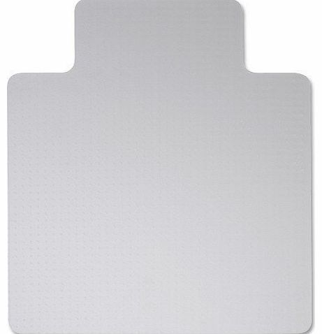 5 Star Chair Mat Carpet Protection PVC W900xD1200mm Clear/Transparent