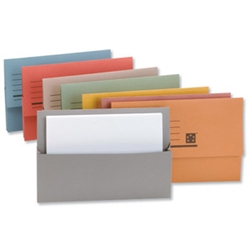 Document Wallet 250gsm 32mm Foolscap Pink