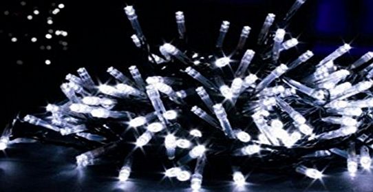 5 Star Lighting Ltd WATERPROOF 300 Cool White LED Fairy Christmas Halloween Wedding Party Outdoor Lights 32 Metre amp; Mains Operated WITH MANY FLASH OPTIONS