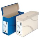 5 Star Office Case of 10 x Transfer Cases - Blue