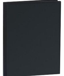 5 Star Office Display Book Rigid Cover Personalisable Polypropylene 40 Pockets Black
