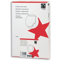 5 Star Office Labels Laser Copier and Inkjet
