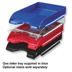 5 Star Office Letter Tray Stacks Vertically or