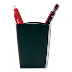 5 Star Office Pencil Pot Black Ref