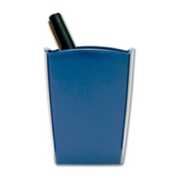 5 Star Office Pencil Pot Cobalt Blue Ref