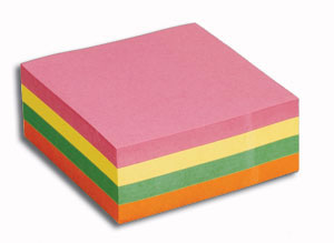Office Re-Move Notes Cube Pad of 320