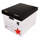 5 Star Office Storage Box - White