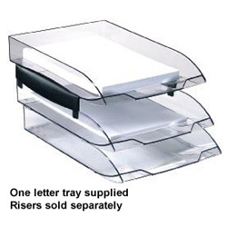 Premier Letter Tray Foolscap 270x370x61mm