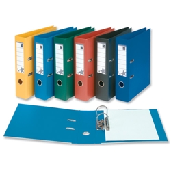 Rexel Lever Arch File Polypropylene Slotted 70mm
