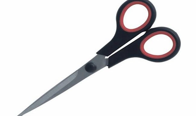 Scissors with Rubber Handles 160mm Ref 909280