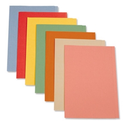 Square Cut Folder 270gsm A4 Orange Ref