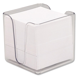 Transparent Notecube Holder Approx 750