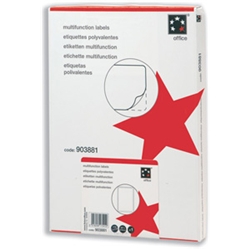 5 Star Universal Labels for Laser Copier and