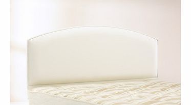 5`0 King Malibu Headboard - White