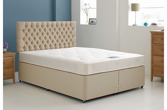 5`0 King Moonlight Open Spring Divan Bed - Medium Firm
