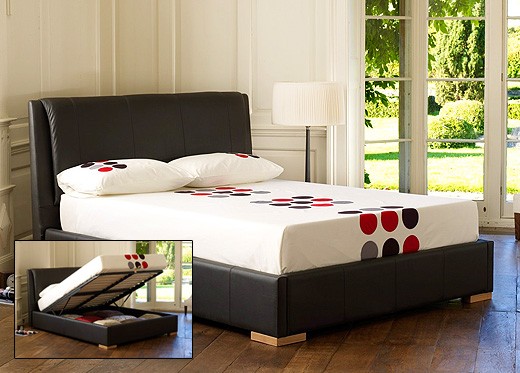 5`0 King Rimini Ottoman Bedstead - Brown