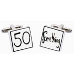 50 Something Cufflinks